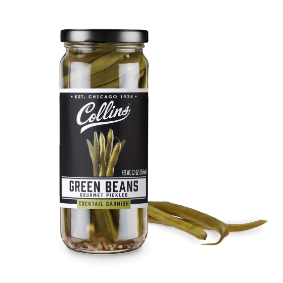 12 oz. Gourmet Pickled Green Beans by Collins