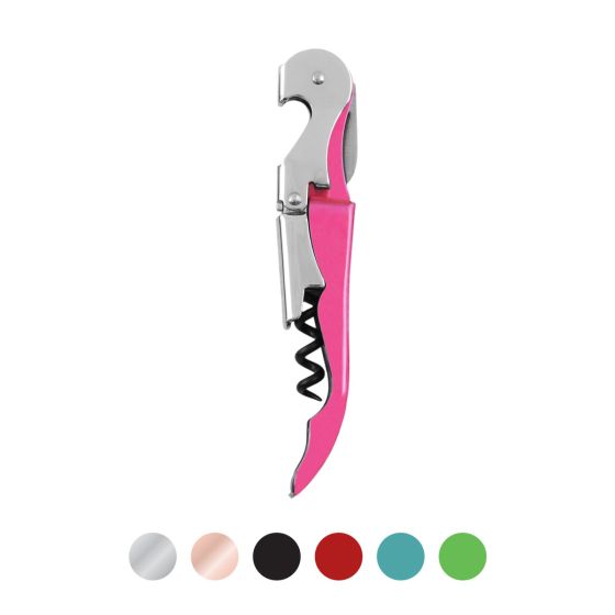 Pink Truetap™ Double-Hinged Corkscrew