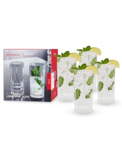 Spiegelau Special Gin And Tonic Glasses Set Of 4 - Crystal, Modern Cocktail  Glassware, Dishwasher Safe, Cocktail Glass Gift Set - 21 Oz, Clear : Target