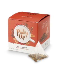 Chai Latte Pyramid Tea Sachets by Pinky Up