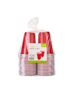 16 oz Red Party Cups, 100 pack by True