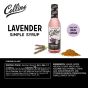 12.7 oz. Lavender Syrup by Collins