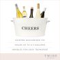 Cheers Galvanized Metal Tub by Twine®