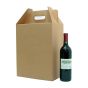 6 Bottle Corrugate Wine Carryout