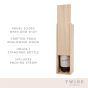 1-Bottle Wooden Wine Box by Twine®