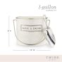 "Have A Drink" Ice Bucket and Scoop by Twine®
