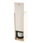 1-Bottle Paulownia Wood Champagne Box by Twine®