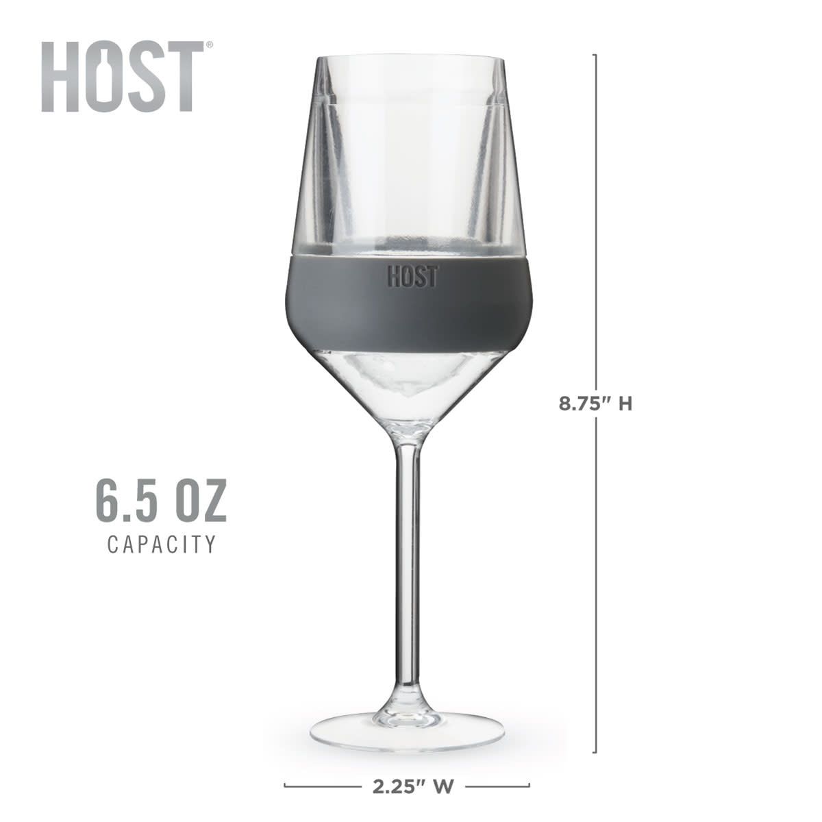Host Freeze Wine Glass, Set of 2