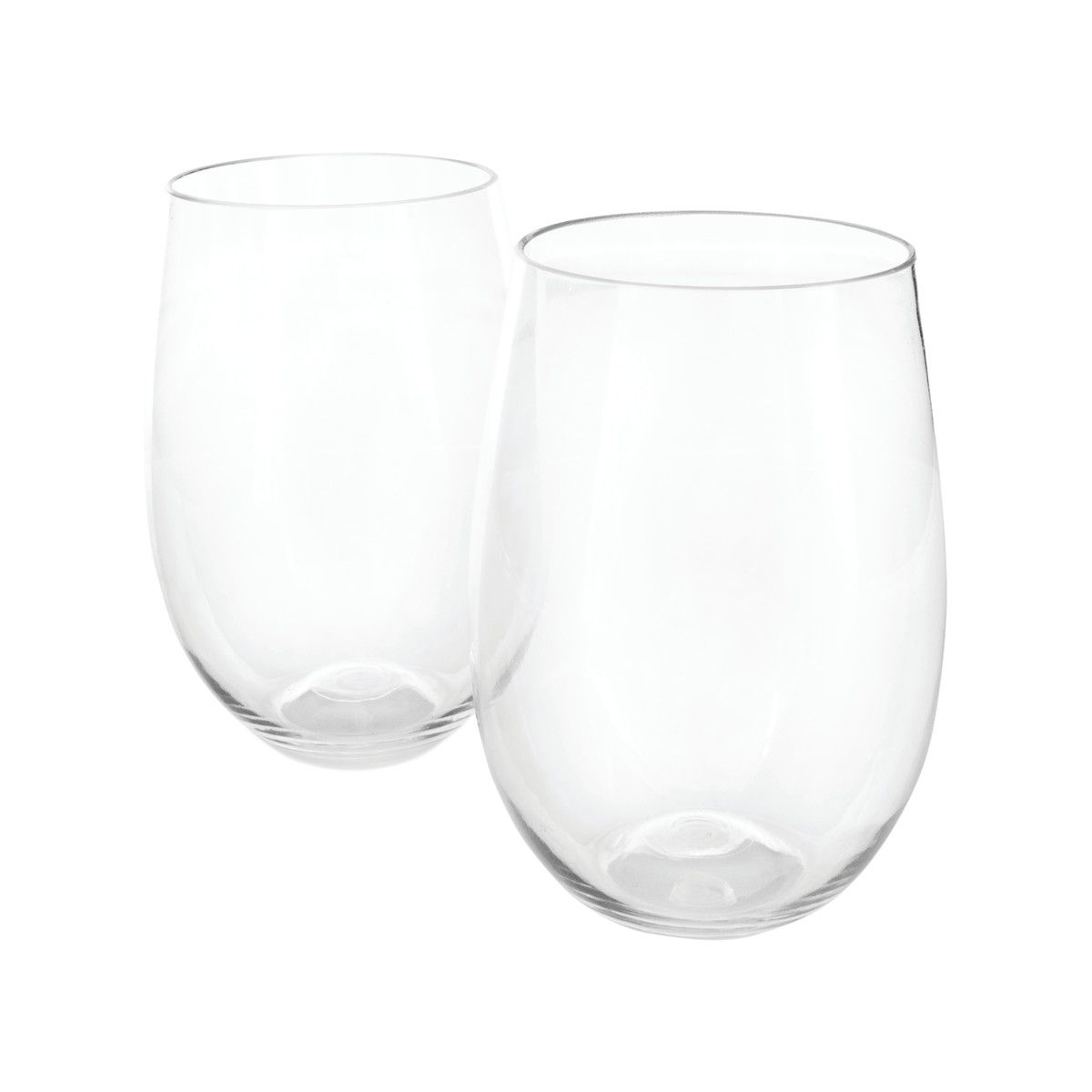 True Insulated Wine Glasses - Double Walled Stemless Wine Glass