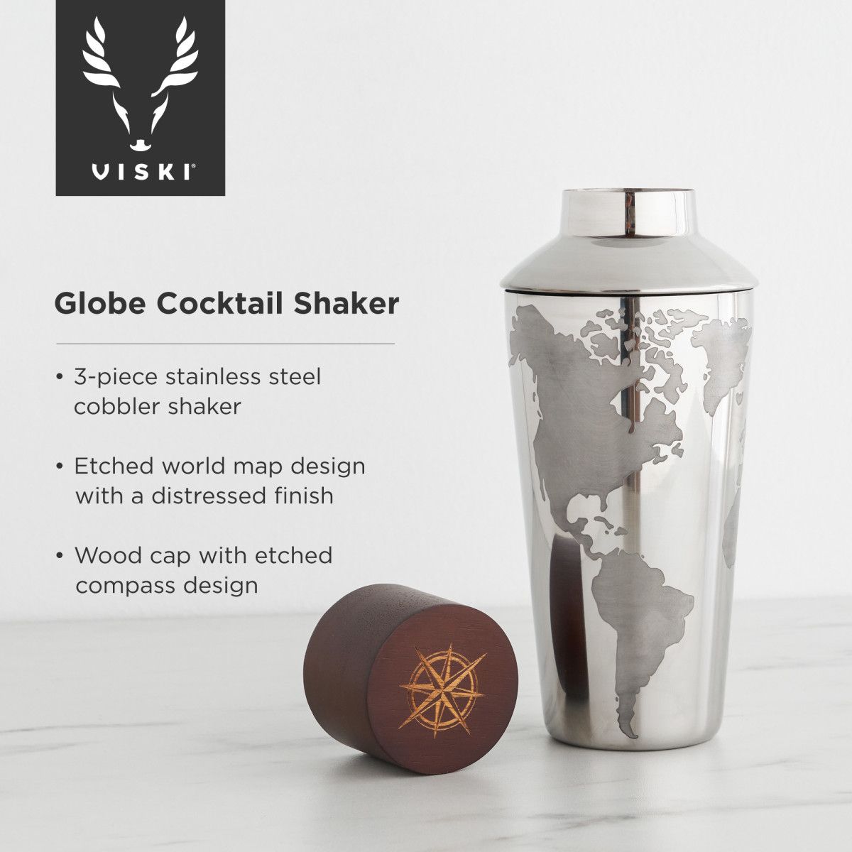 Viski - Globe Shaker