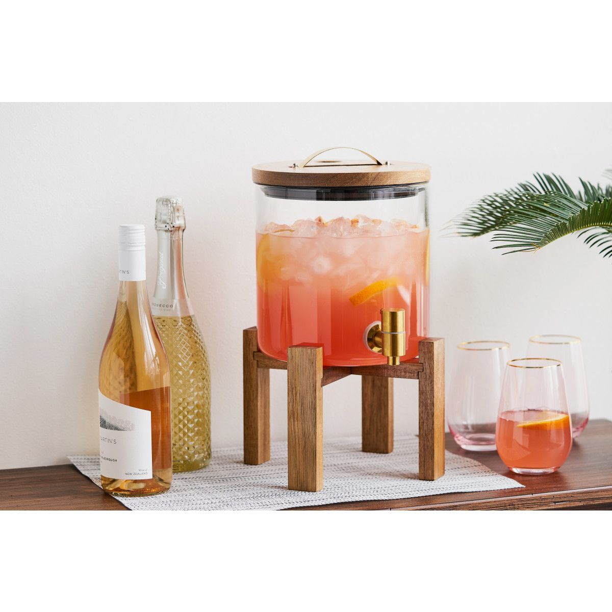 6L Pineapple Print Drink Dispenser — Taylormade Weddings and Events
