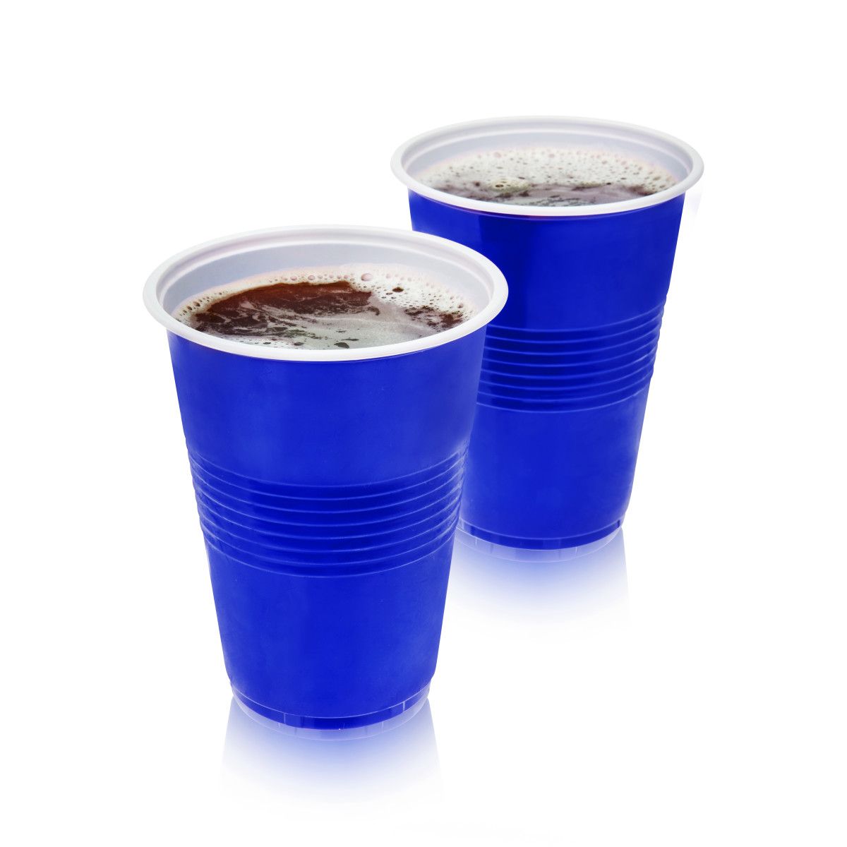  Premium Disposable and Reusable Party Cups [100 Value Pack] 16  oz, 4 Color Pack Perfect for events bachelor party and birthdays