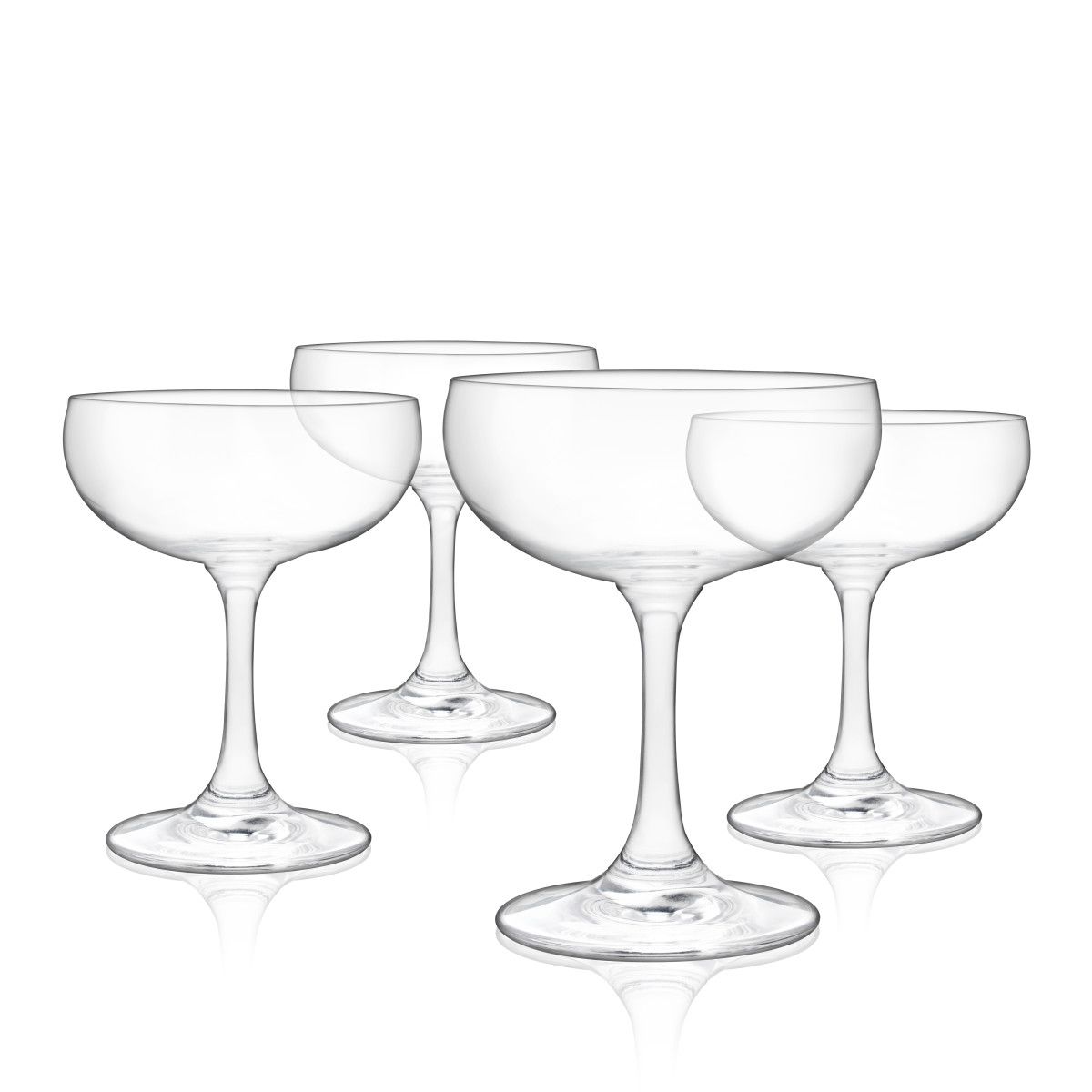 Manhattan Martini Glasses, Set of 4 by True