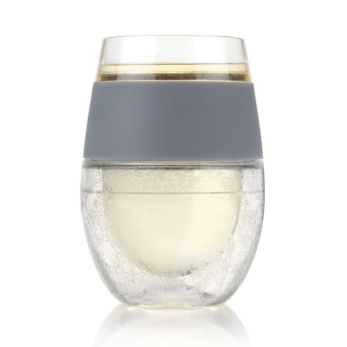 Buy Wholesale China Double Wall Freeze Cooling Glass Wine Cup
