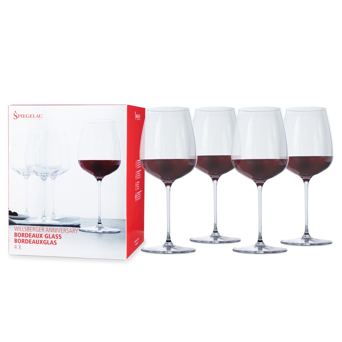 Willsberger 13-Oz. White Wine Glasses, Set of 4