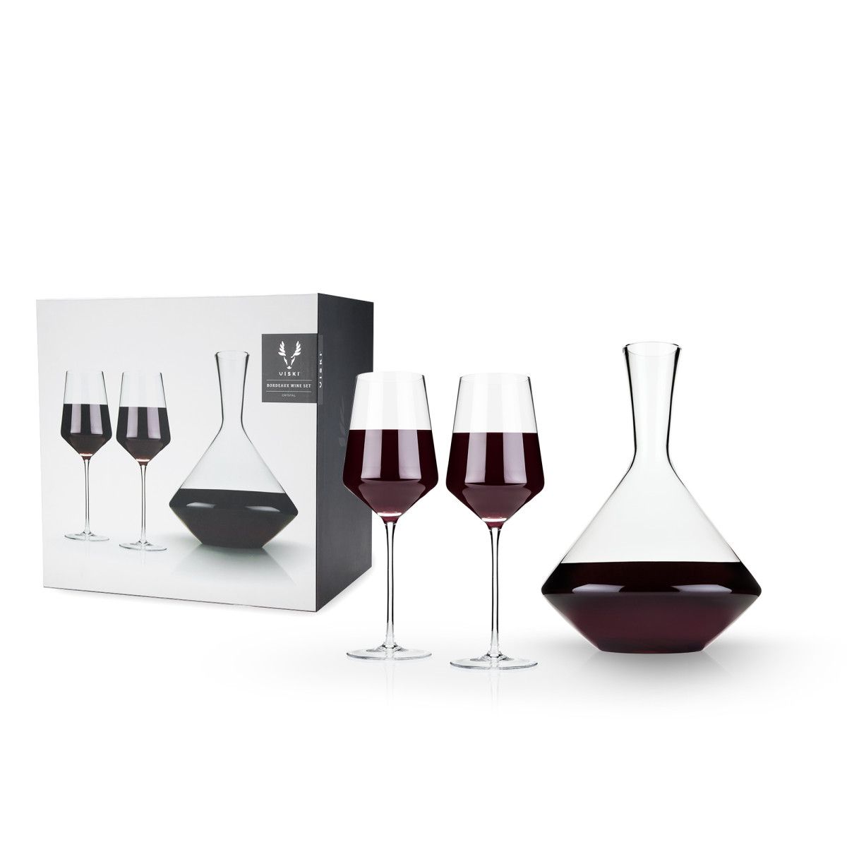 Angled Wine Glass