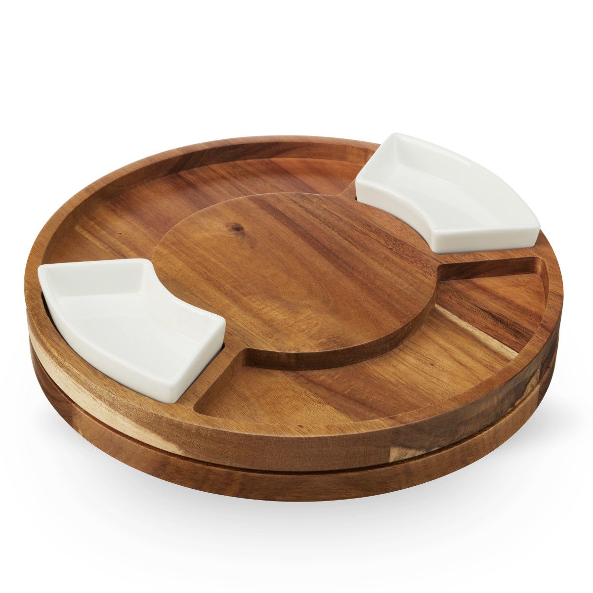 Lazy Susan, Rotating Serving Board , Rotating Cake Stand Charcuterie Board  