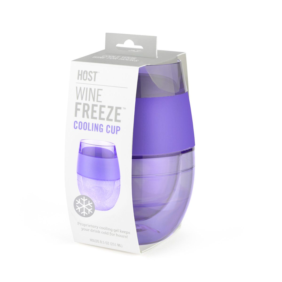 Wine FREEZEâ„¢ Cooling Cup in Translucent Purple by HOSTÂ – Uptown Spirits