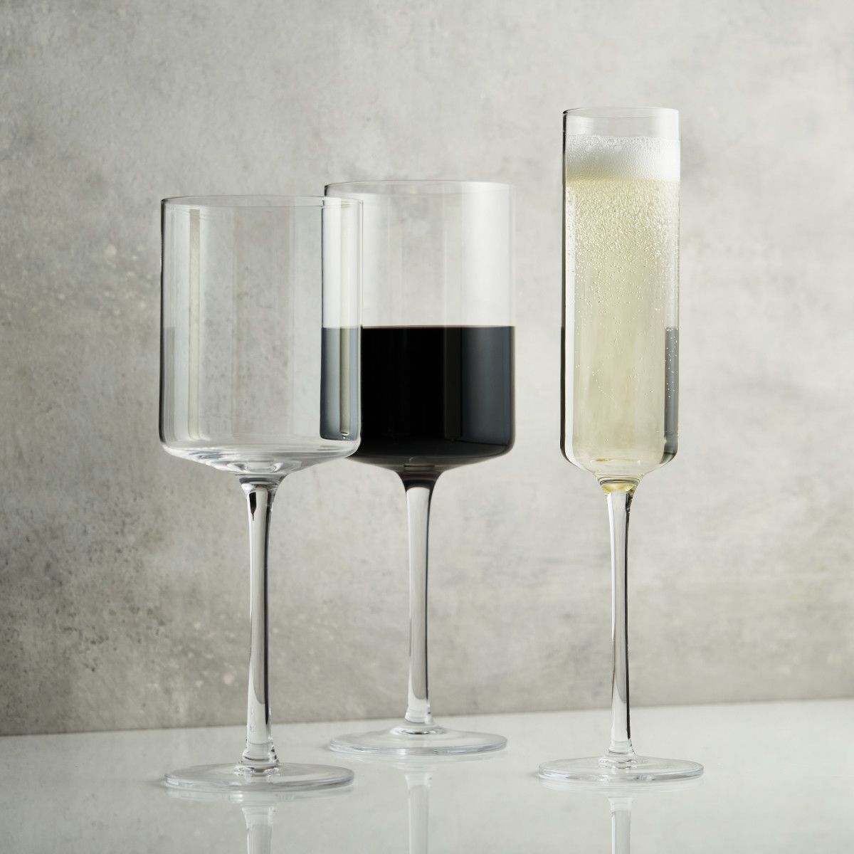 Laurel Champagne Flutes by Viski