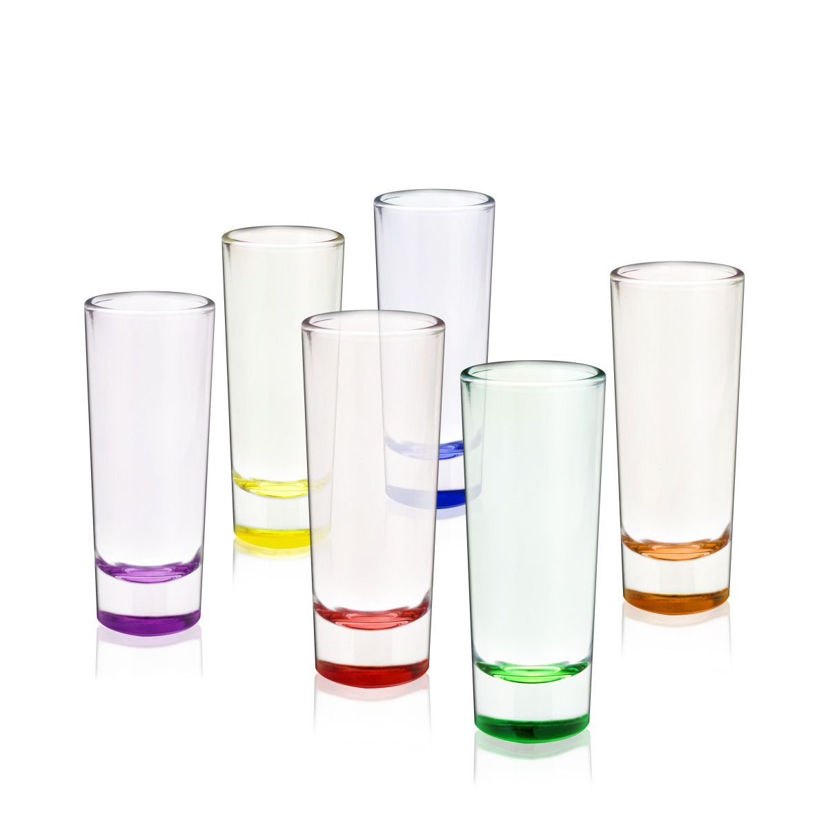 Nuanchu 12 Pieces Shot Glass 2 oz Clear Shot Glass Set Gift for Birthday  Anniversary (Mom)