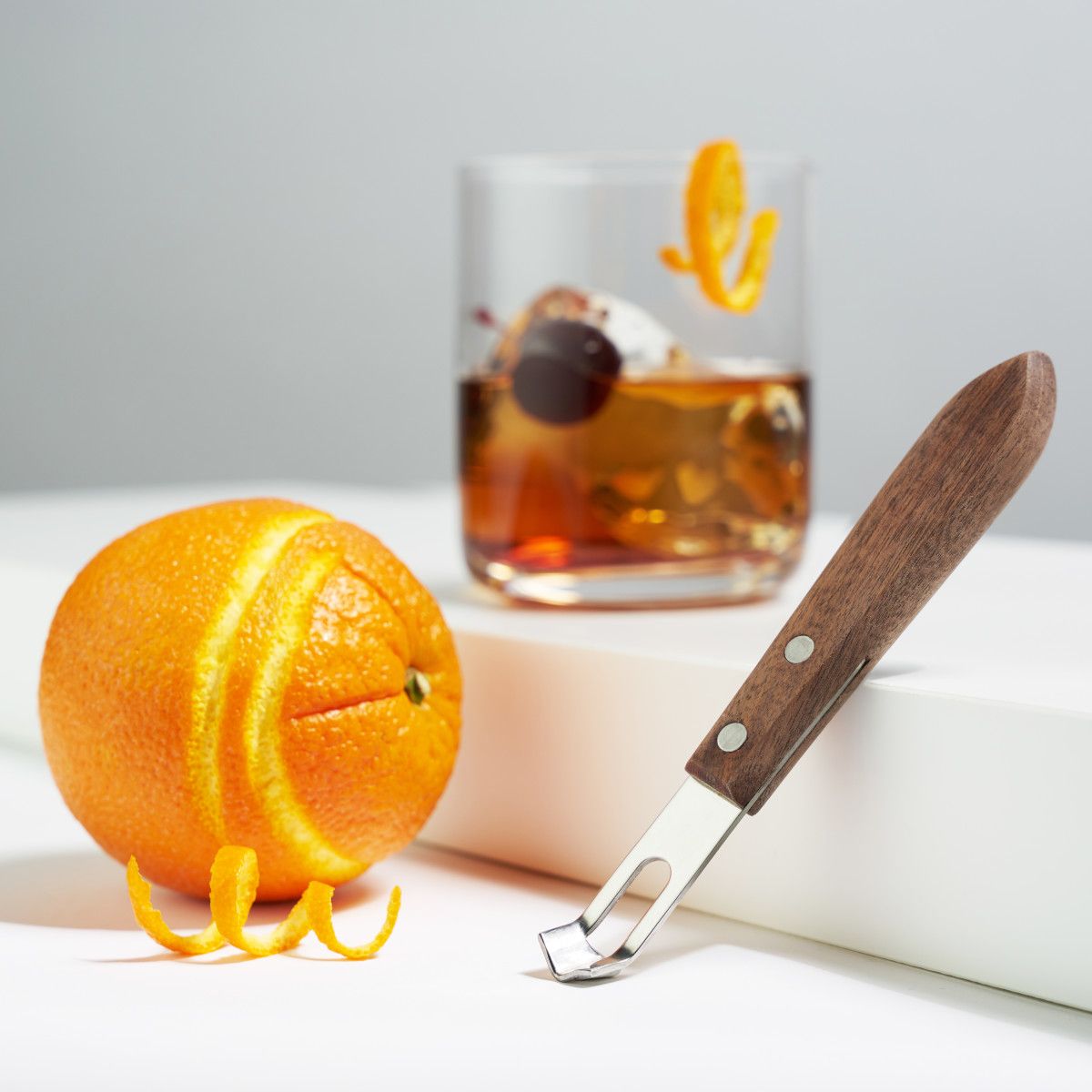Fancy Lemon Zest Peeler for Cocktails Stainless Steel Orange Rind Peeler Tool Orange Citrus Twist Peeler Kitchen Accessories Tool for Kitchen Gadgets