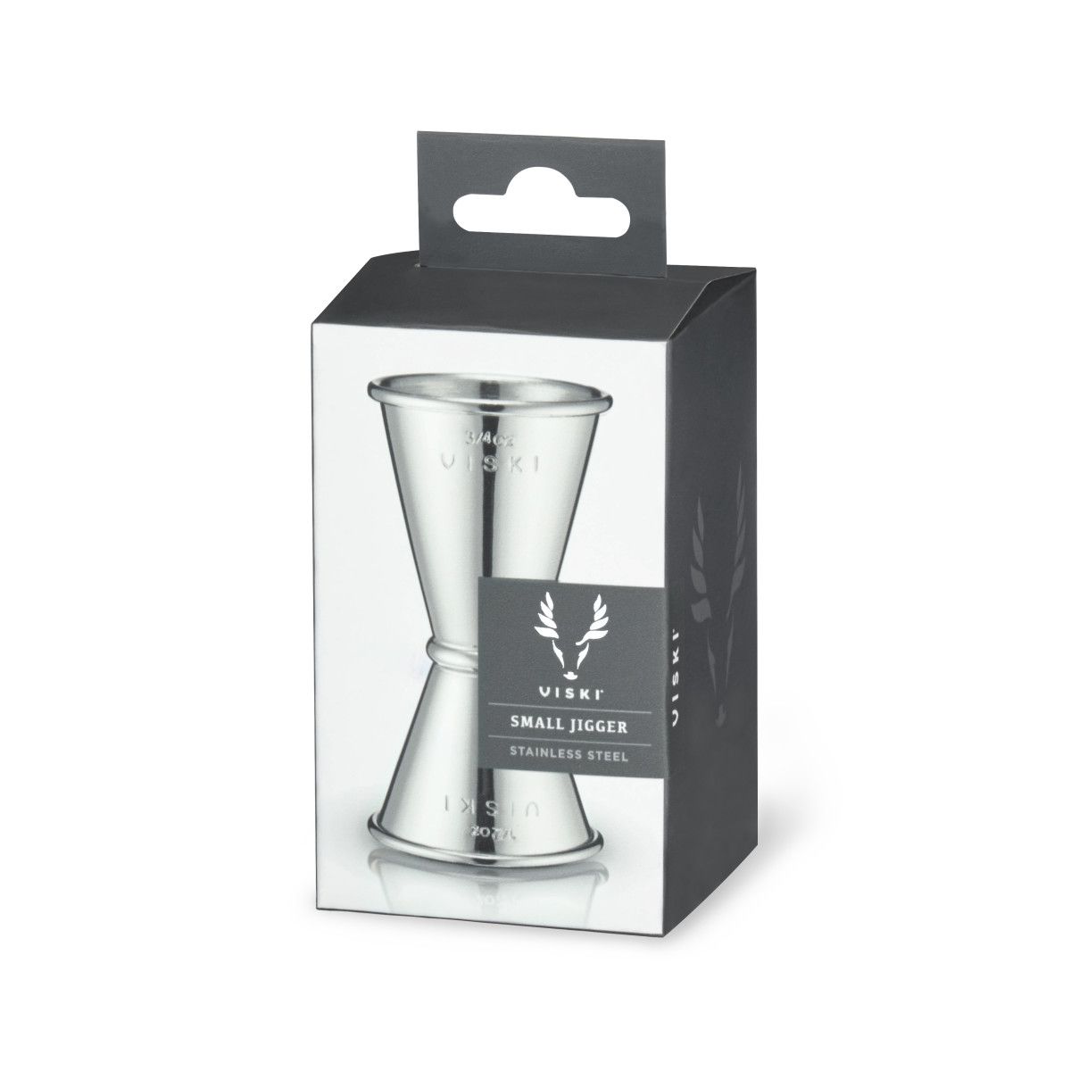 Viski - Stainless Steel Stepped Jigger