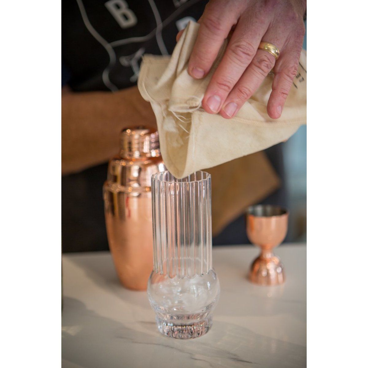 True - Viski Lewis Ice Bag and Mallet - Sherry's Wine and Spirits