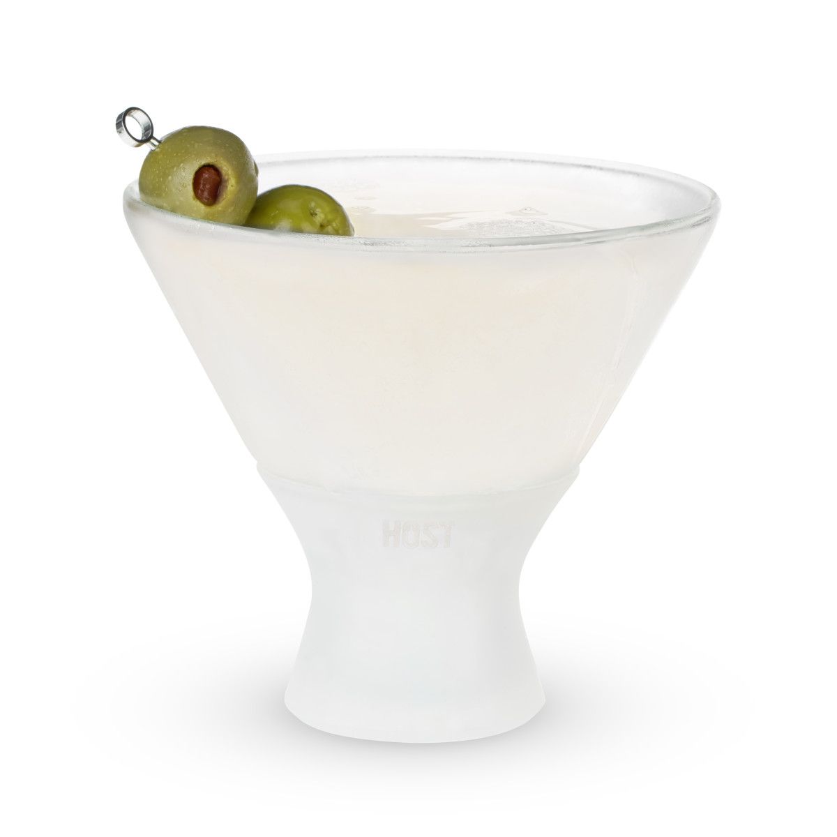 Loutros Stemless Martini Glasses With Chiller Set Of 2