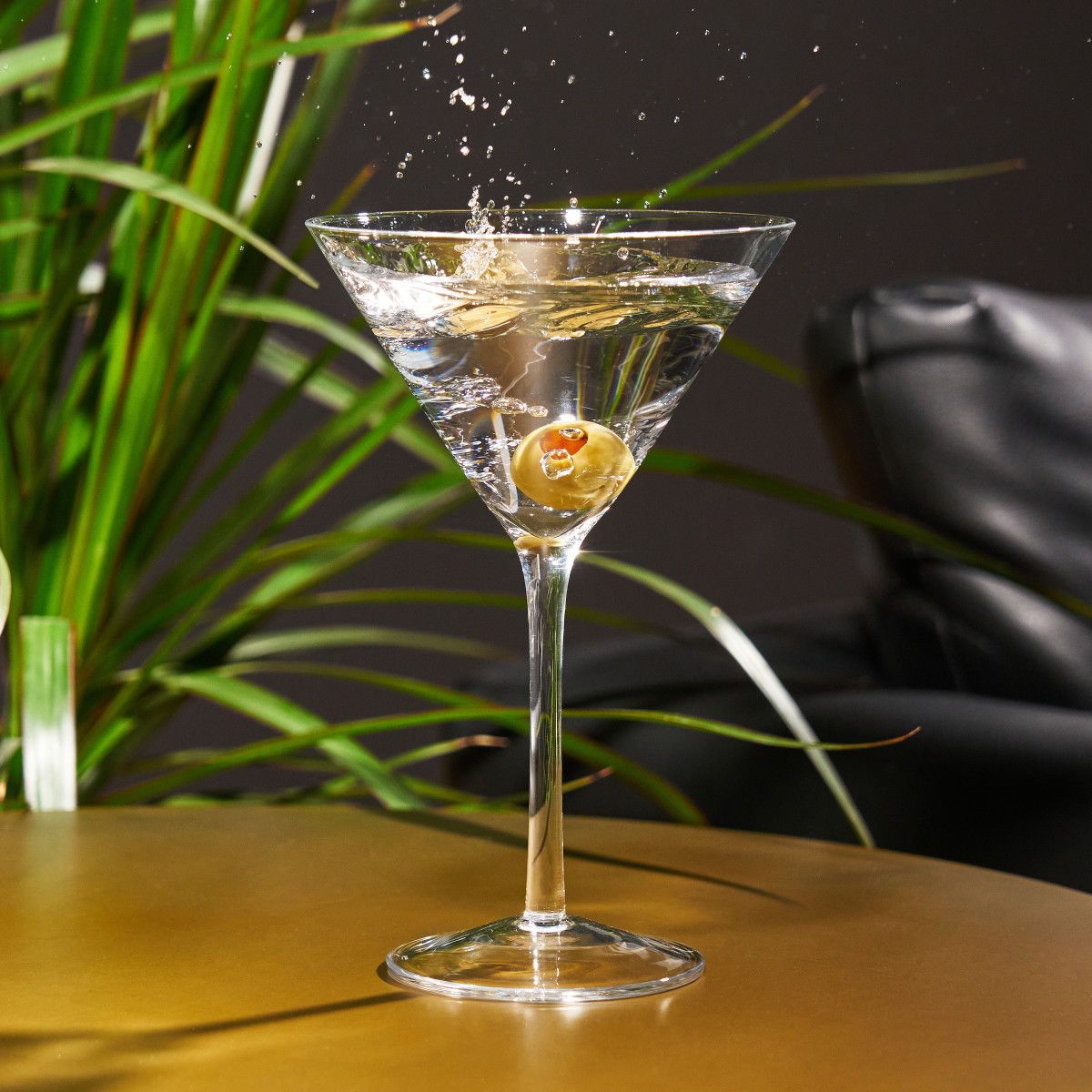 Viski Double Walled Cocktail Glasses - Insulated Martini Glasses