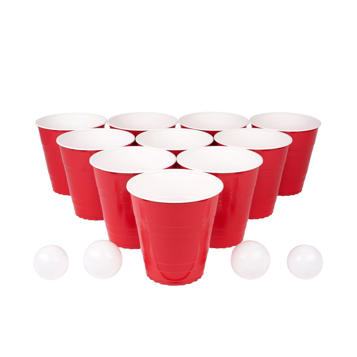 GoPong Giant 110 oz Red Party Cup 24 Pack with 4 XL Pong Balls - 24 Giant  Cups for Beer Pong, Flip Cup or Novelty Use